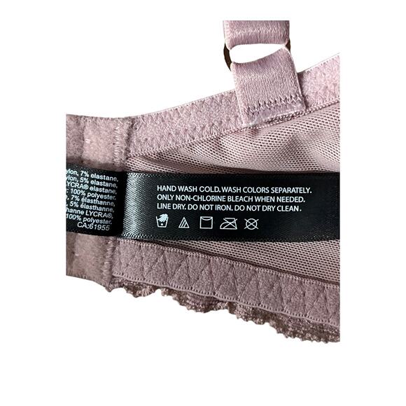 Natori bra 730023 Feathers underwire contour pink size 32G - Picture 7 of 7